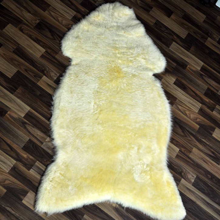 XXXL ÖKO Schaffell medizinisches Fell 135x80 Auflage Bett Lammfell #9266