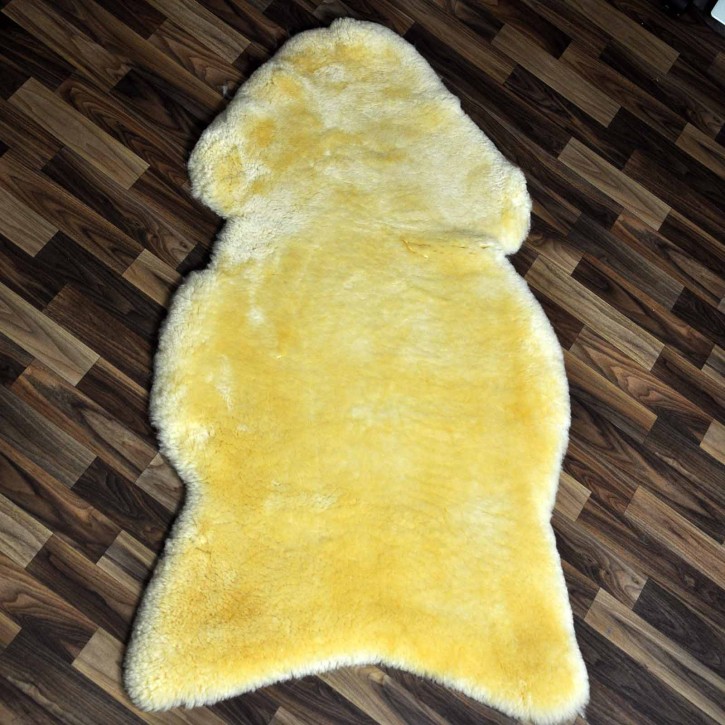 XXXL ÖKO Schaffell medizinisches Fell 130x75 Auflage riesig merino #9267