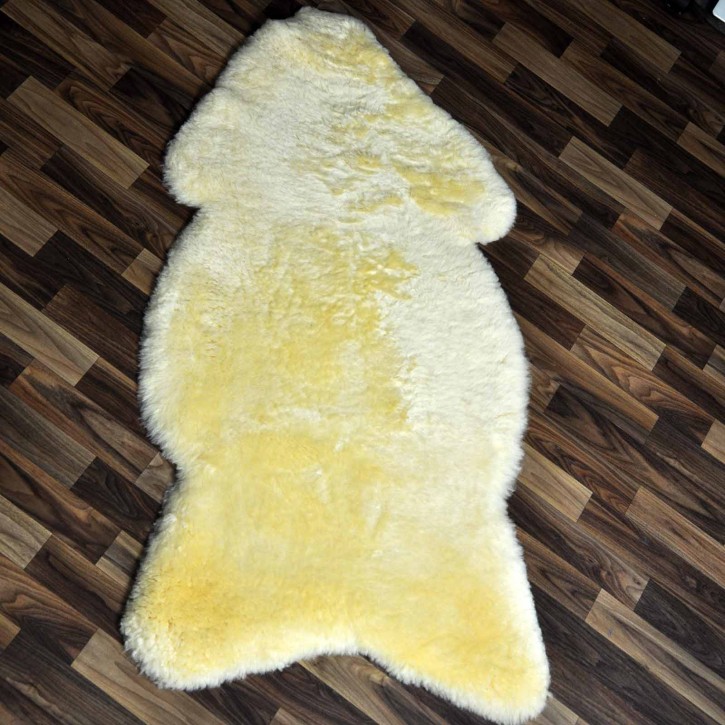 XXXL ÖKO Schaffell medizinisches Fell 130x70 Betteinlage riesig merino #9272