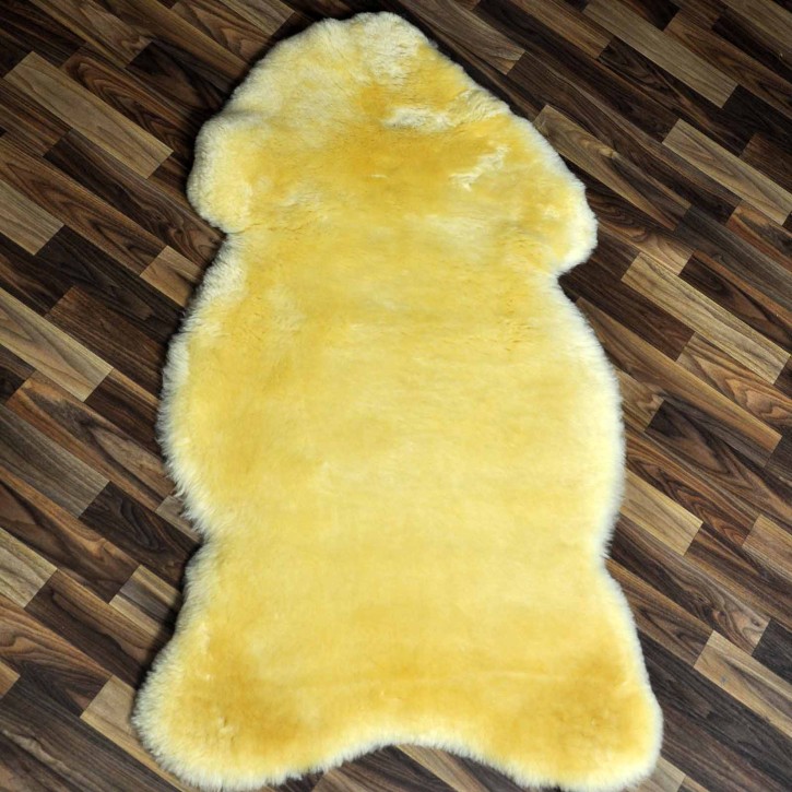 XXL ÖKO Schaffell medizinisches Fell 125x70 Auflage Bett merino #9274