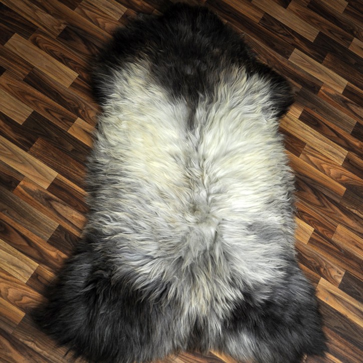 XXXL ÖKO Schaffell Lammfell beige braun 130x90 groß #9405