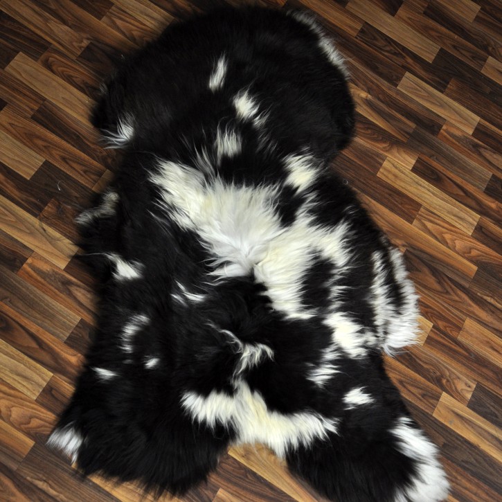 XXXL ÖKO Schaffell Lammfell beige braun 130x80 groß #9420