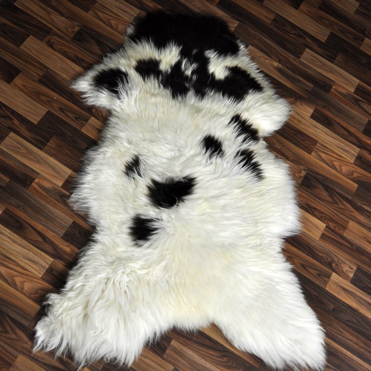 XXXL ÖKO Schaffell Lammfell beige braun 130x85 groß Kamin #9478