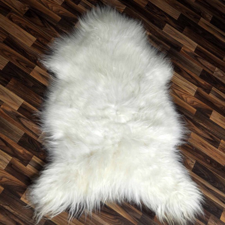 XXL ÖKO Island Schaffell creme weiss 120x85 Rugs #9736