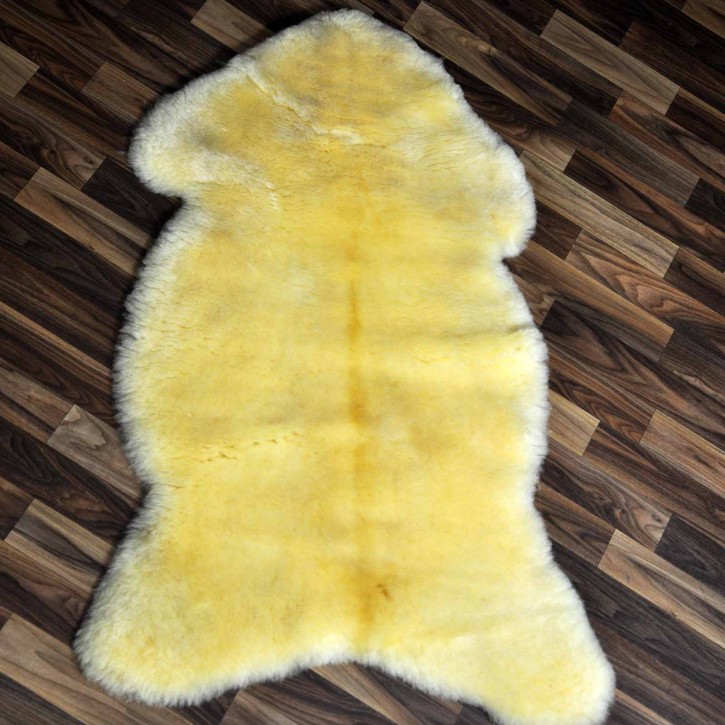Medizinisches Lammfell – echtes Naturfell 110x70 Auflage Bett #9925