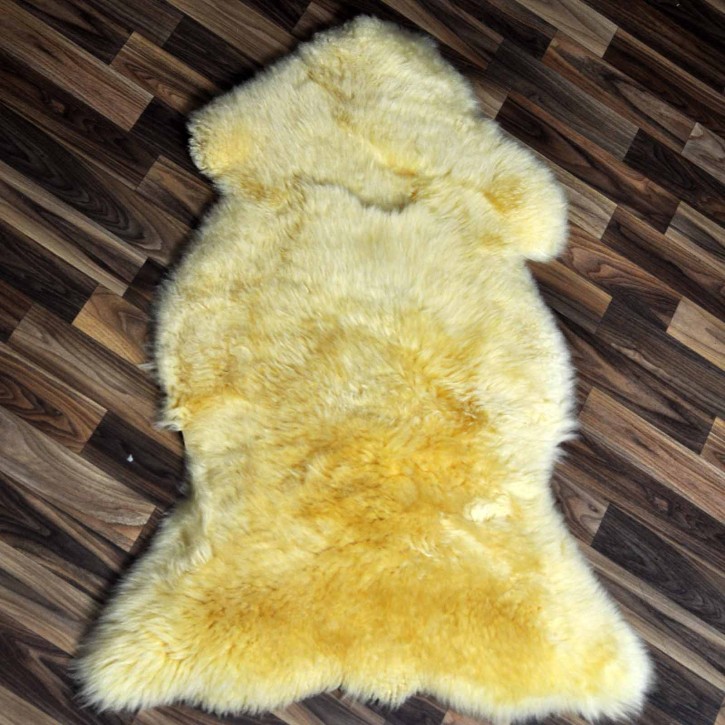 Medizinisches Lammfell echtes Naturfell 100x70 Kinderwagen #9987