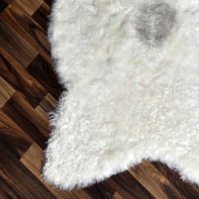 Echtes Lammfell Schaffell beige braun 120x70 geschoren #2223