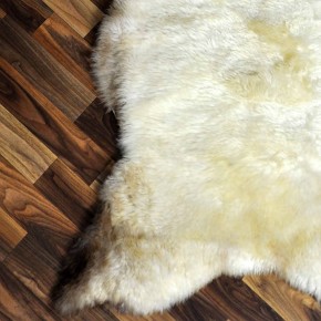 Schaffell Lammfell beige braun 120x75 Kamin Fell #2339
