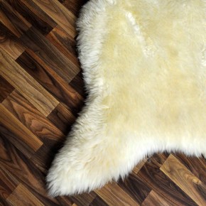 Echtes Schaffell Lammfell beige 130x80 Sale Aktion #2343