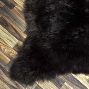 Echtes Schaffell Lammfell braun 120x80 Sale Aktion #2351