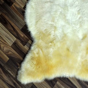 Echtes Schaffell Lammfell beige 120x75 Sale Aktion #2355
