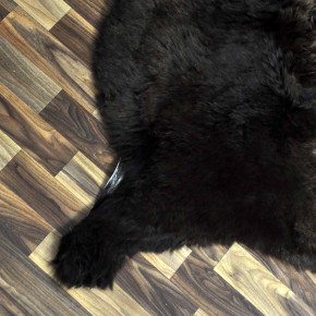 Echtes Schaffell Lammfell braun 105x70 Sale Aktion #2362