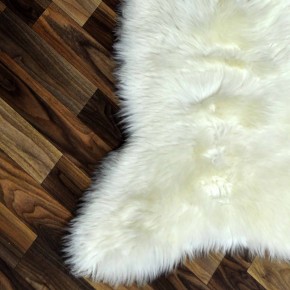Echtes Schaffell Lammfell creme weiss 90x60 Sale Aktion #2387