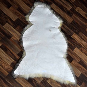 Echtes Schaffell Lammfell beige braun 100x70 Sale #2395