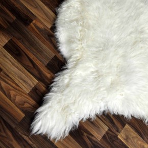 Echtes Schaffell Lammfell creme weiss 105x65 Sale #2401