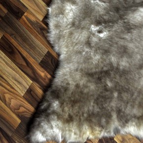 Echtes Schaffell Lammfell beige braun 110x75 Sale #2411