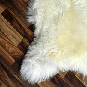 Echtes Schaffell Lammfell beige braun 100x65 Sale #2416