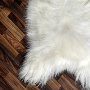 XXXL Island Schaffell beige schwarzbraun 130x80 günstig #2425
