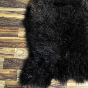 ÖKO Schaffell Lammfell braun 100x60 Teppich Kamin #6149