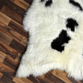 XXL ÖKO Schaffell Lammfell beige braun 120x75 echtes Fell #7125