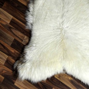 XXL ÖKO Schaffell Lammfell beige braun 120x80 echtes Fell #7141