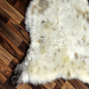 XL ÖKO Schaffell Lammfell beige braun 115x80 echtes Fell #7264