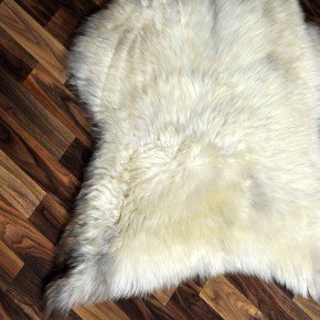 XXL ÖKO Schaffell Lammfell beige braun 125x80 echtes Fell #7265