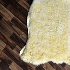 XXL ÖKO Schaffell medizinisches Fell 125x75 Auflage Kinderwagen #7284
