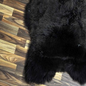 XXL ÖKO Schaffell Lammfell braun 120x70 Teppich Auflage #7418