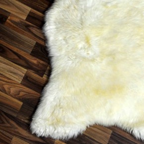 ÖKO echtes Schaffell Lammfell beige 115x70 Kamin Fell #7481