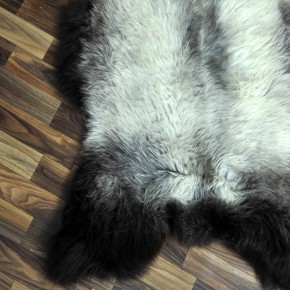 XXL ÖKO Schaffell Lammfell braun beige 120x80 Teppich Geschenk #7742