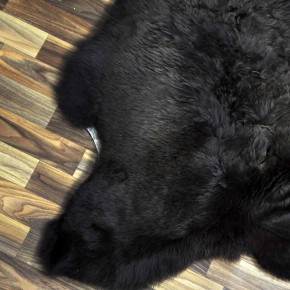XL ÖKO Schaffell Lammfell braun 110x75 Teppich Hundebett #7748