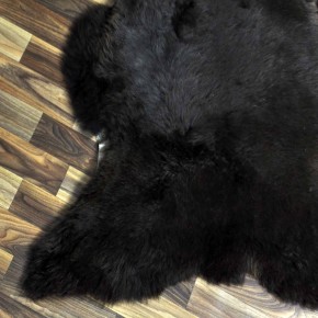 XL ÖKO Schaffell Lammfell braun 110x80 Couch Auflage #7841