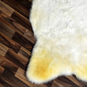 XXL ÖKO Schaffell Lammfell weiß 125x70 Hundebett Tierbett #7877