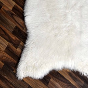 XXL ÖKO echtes Schaffell Lammfell weiß 120x80 Kamin Fell #7905