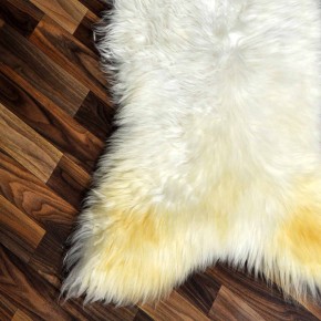 XXL ÖKO Schaffell Lammfell weiß 125x70 Hundebett Tierbett #7910