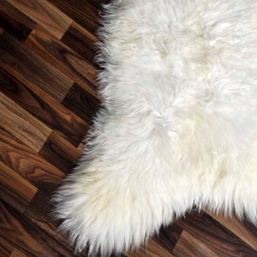 XXL ÖKO Schaffell Lammfell weiß 120x70 Hundebett Tierbett #7912
