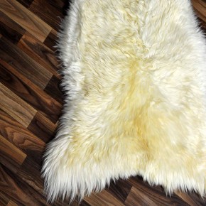 XL ÖKO Schaffell Lammfell weiß 115x75 Hundebett Tierbett #7925