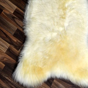 XXL ÖKO Schaffell Lammfell weiß 125x70 Hundebett Tierbett #7929