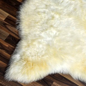 XL ÖKO Schaffell Lammfell weiß 115x70 Hundebett Tierbett #7937