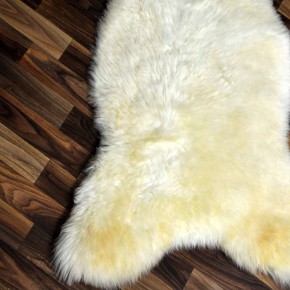 XL ÖKO Schaffell Lammfell weiß 115x70 Hundebett Tierbett #7945
