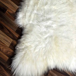XXL ÖKO Schaffell Lammfell weiß 120x70 Hundebett Tierbett #7946