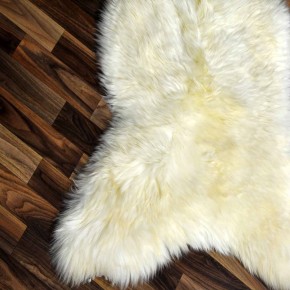 XL ÖKO echtes Schaffell Lammfell weiß 115x75 Geschenk #7960