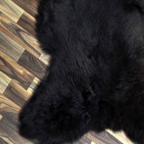 XL ÖKO Schaffell Lammfell braun 115x75 Couch Auflage #7970