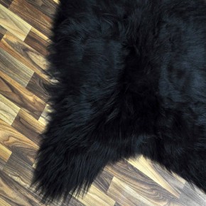 XXL ÖKO Island Schaffell schwarz 125x80 Geschenk #8058