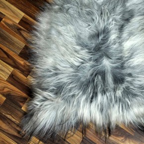 XXL ÖKO Island Schaffell grau schwarzbraun 125x80 Unikat #8061 XXL ÖKO Island Schaffell grau schwarzbraun 125x80 Unikat #8061