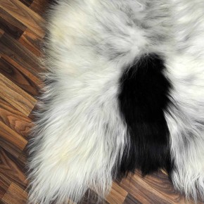 XXXL ÖKO Island Schaffell beige schwarzbraun 140x90 Krampus #8075 XXXL ÖKO Island Schaffell beige schwarzbraun 140x90 Krampus #8075
