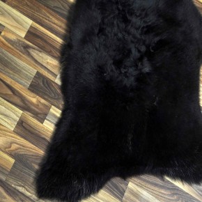 XL ÖKO Schaffell Lammfell braun grau 115x65 Hundebett #8131