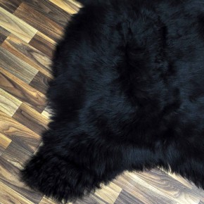 XXXL ÖKO Island Schaffell schwarzbraun 130x75 Geschenk #8165