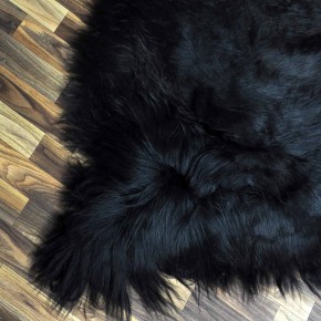 XXXL ÖKO Island Schaffell schwarzbraun 130x80 Geschenk #8168